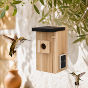 Vogelhuisje camera zonne-energie