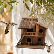Vogelhuisje appartement hout