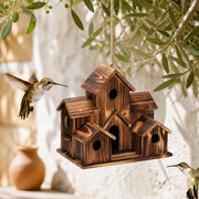 Village vogelhuisje hout