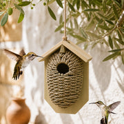 Hangend vogelhuisje van seagrass