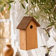 Houten vogelhuisje Douglas-spar