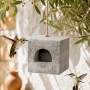 Blok-vogelhuisje semi-open ingebouwd-van