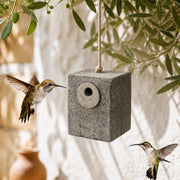 Baksteen vogelhuisje