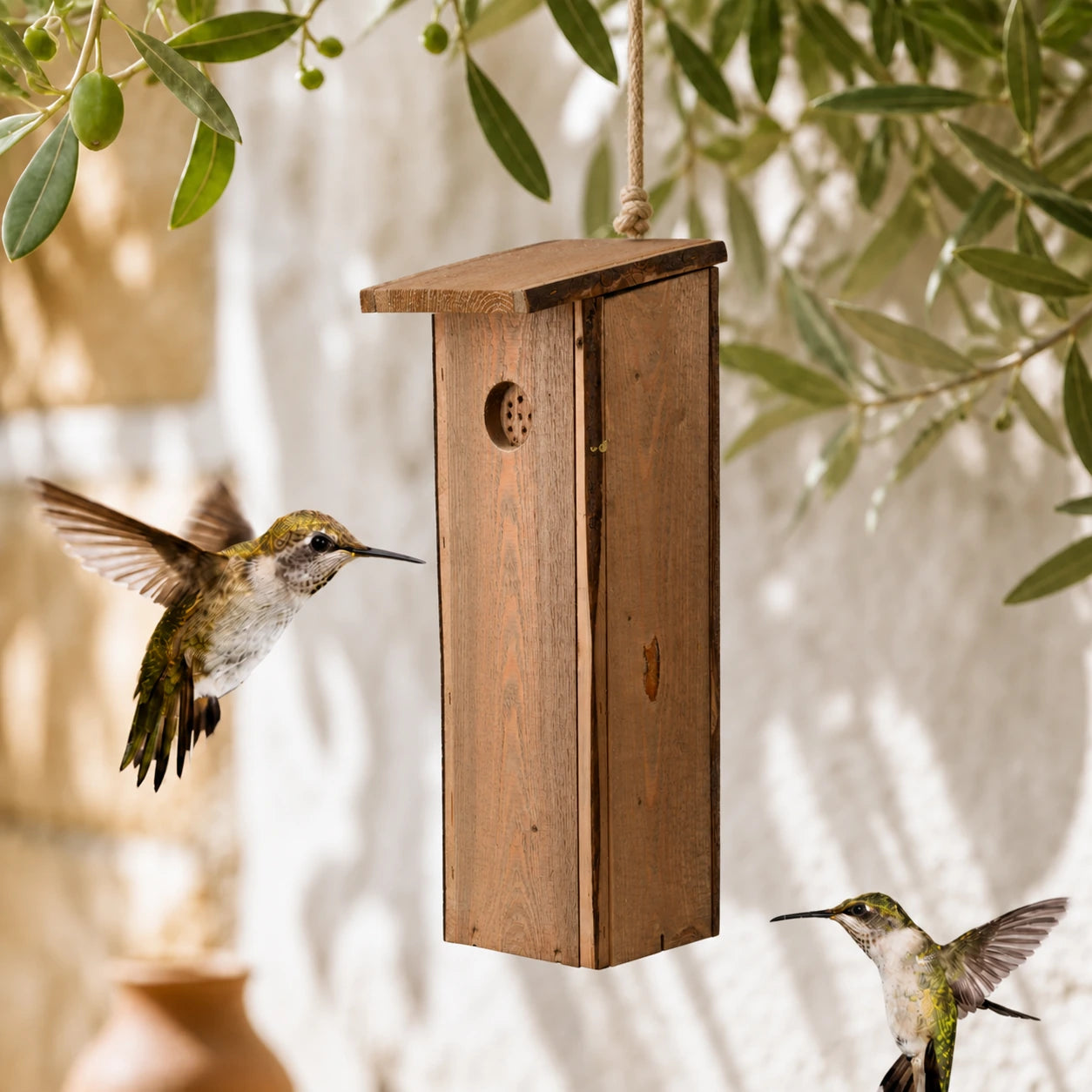 Vogelhuisje met cavity diep