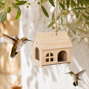 Vogelhuisje duplex transparant