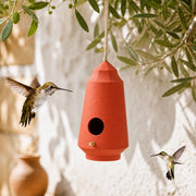 Vogelhuisje oranje