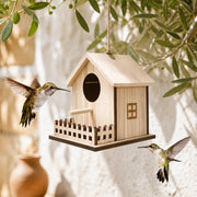Vogelhuisje balkon reling