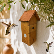 Vogelhuisje geschikt voor camera zonne-energie