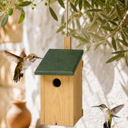 Vogelhuisje met spiegel ingang 32 mm