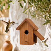 Vogelhuisje van Douglas-spar zwart