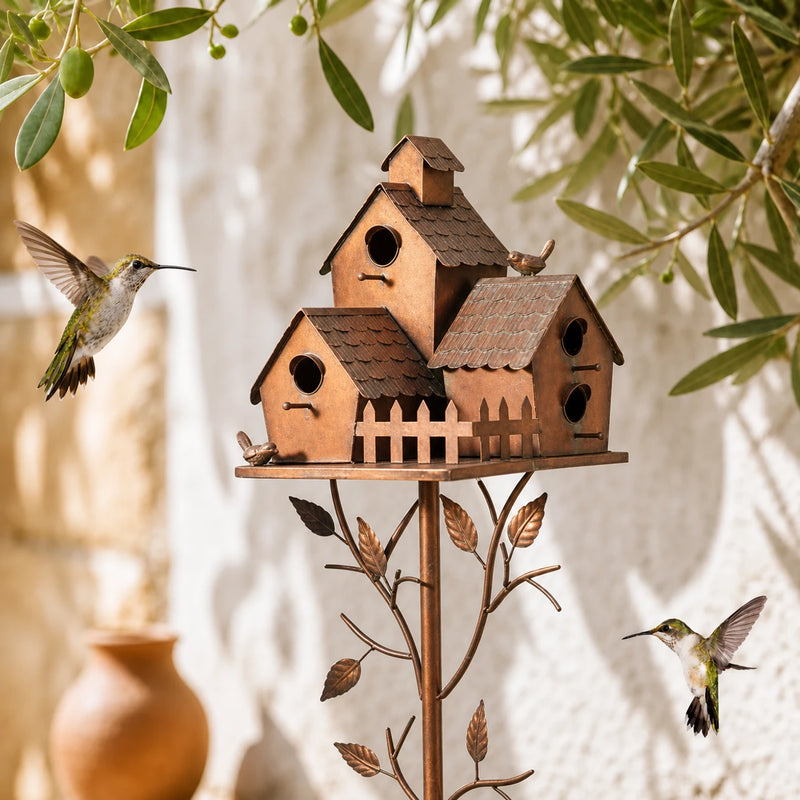 Vogelhuisje bruin