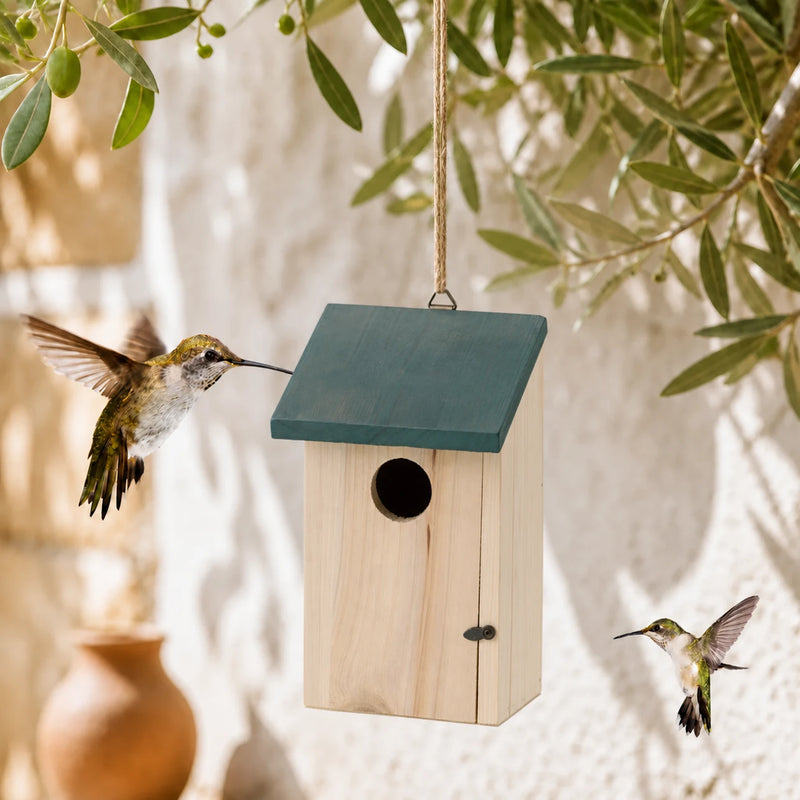 Vogelhuisje met groendak