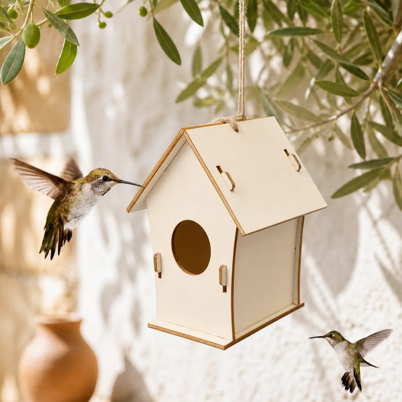 Vogelhuisje klassiek creatief