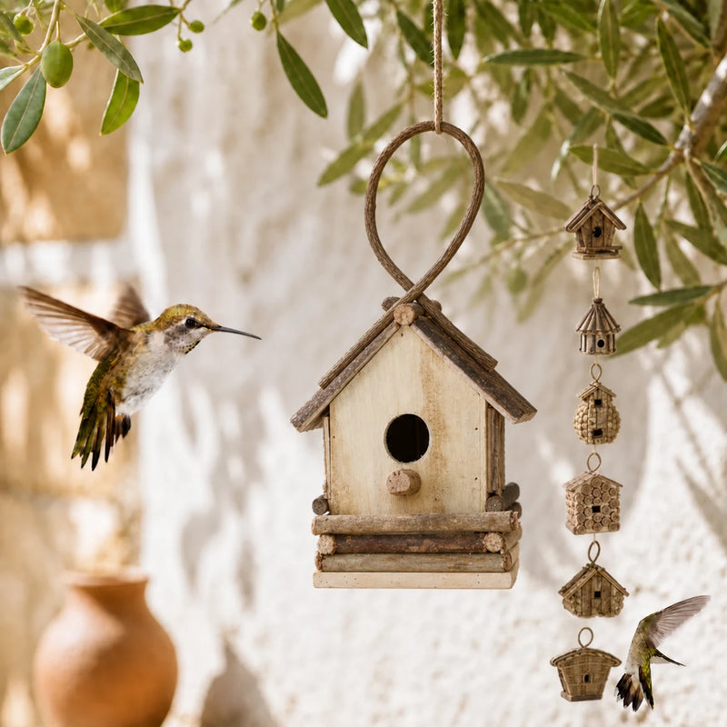 Vogelhuisje decoratief hangend
