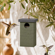Vogelhuisje groot volume van houtbeton