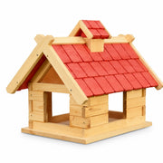 Voederbak chalet XXL van hout — foto 2