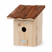 Vogelhuisje met dak van schors ingang 32 mm — foto 2