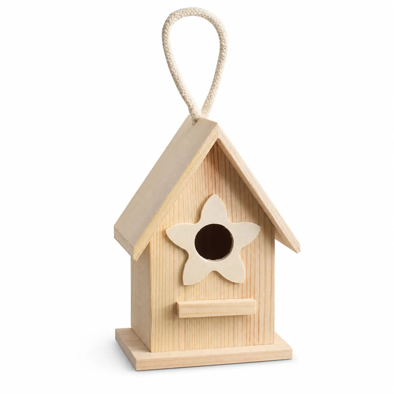 Vogelhuisje ster hout — foto 2