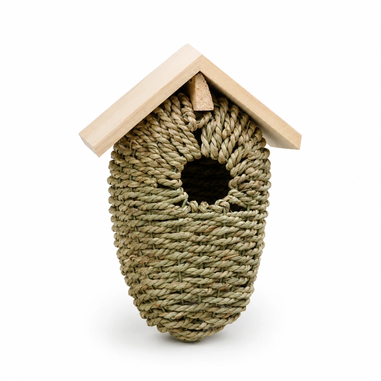 Hangend vogelhuisje van seagrass — foto 2
