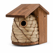 Vogelhuisje van wilg bruin formaat 20,1 × 19,3 × 25,8 cm — foto 2