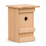 Vogelhuisje oranje met voorkant afneembaar — foto 2