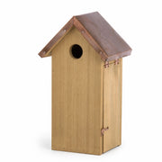 Vogelhuisje slank met dak koper ingang 32 mm — foto 2