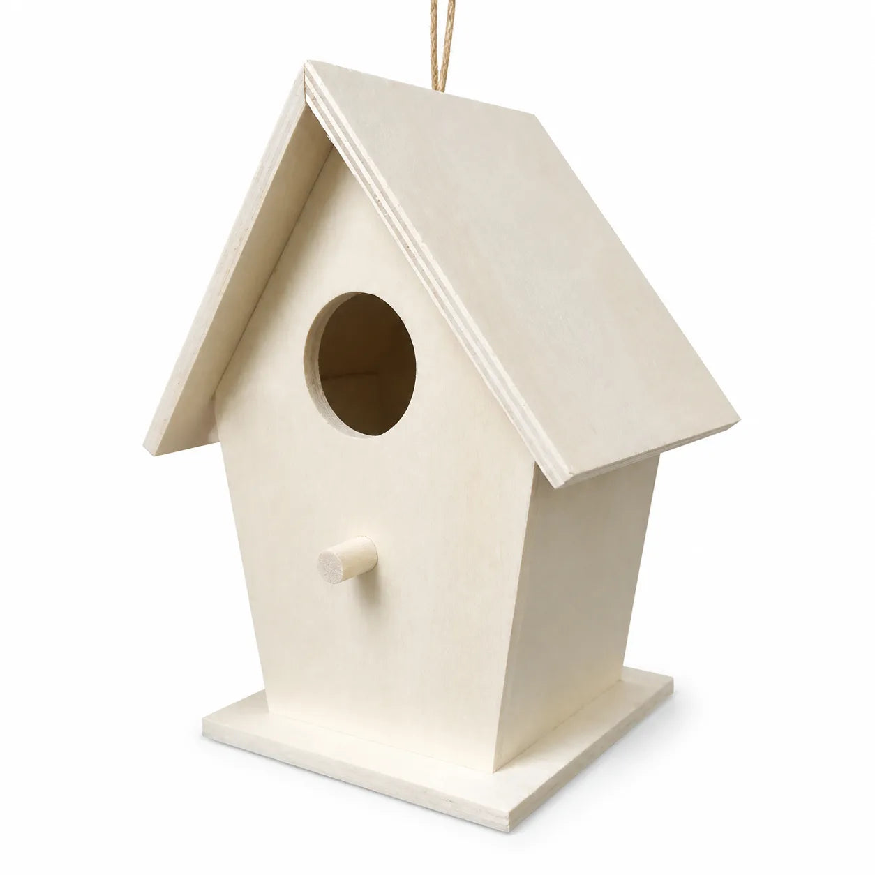 Vogelhuisje wit hangend — foto 2