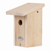 Houten vogelhuisje beige formaat 15,4 × 14,1 × 21,2 cm — foto 2