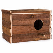 Houten vogelhuisje van schors — foto 2
