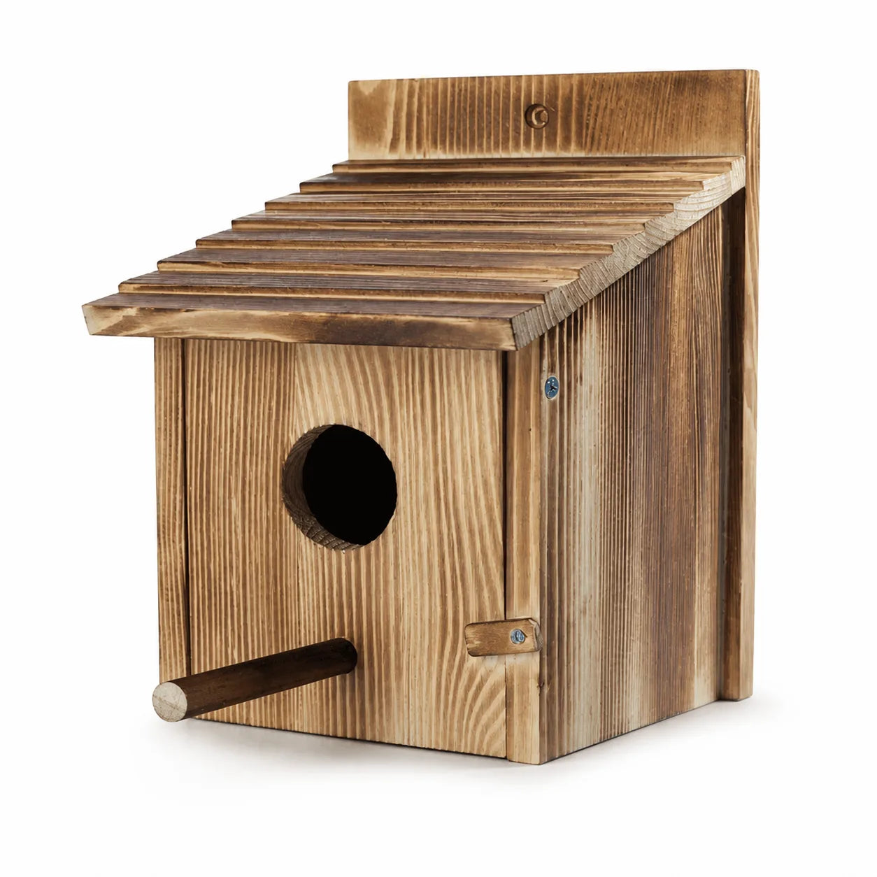 Vogelhuisje afdak gebrand — foto 2