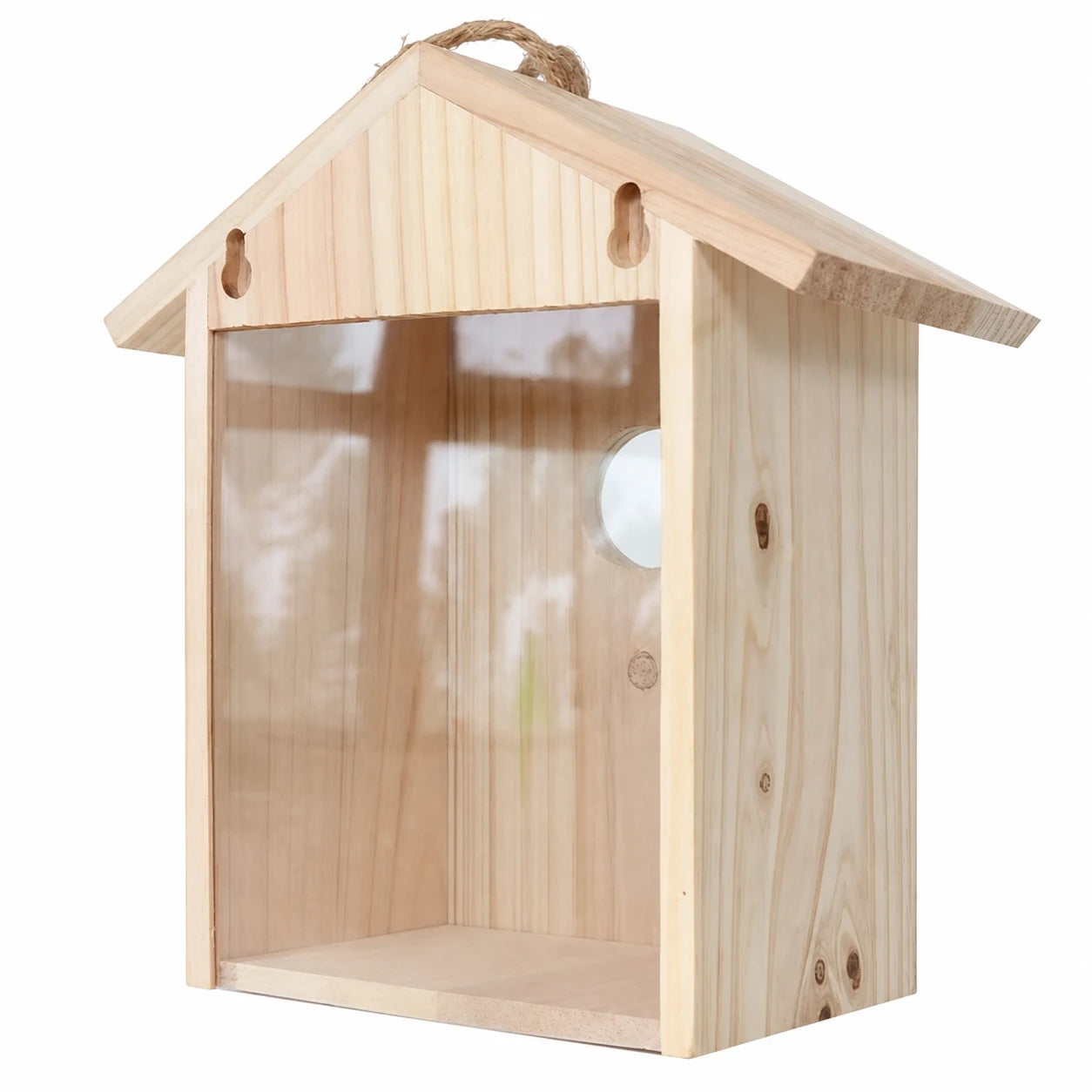 Vogelhuisje met venster acryl — foto 2