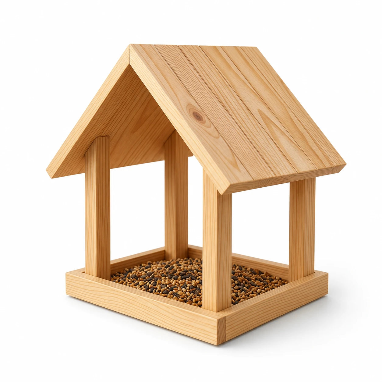 Vogelhuisje kiosk hout — foto 2