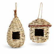 Set van 2 vogelhuisjes hangend zwart — foto 2