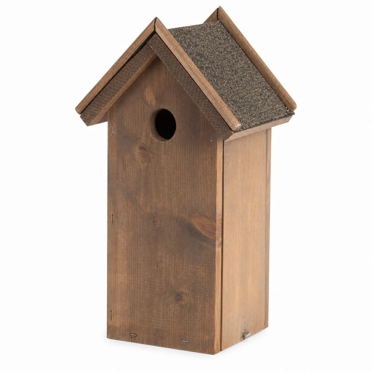 Vogelhuisje met bitumendak bruin formaat 13,8 × 18,3 × 31,5 cm — foto 2