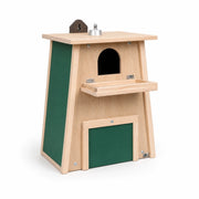 Vogelhuisje verbonden met balkon en panelen groen — foto 2