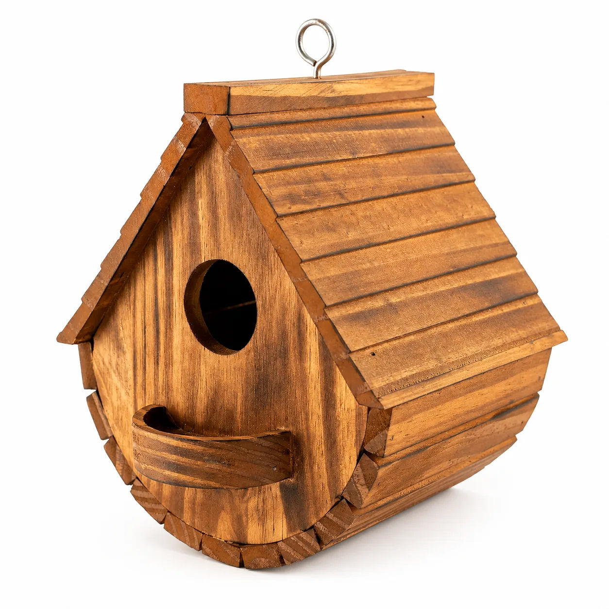 Vogelhuisje met voederbak afgerond — foto 2