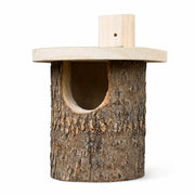 Vogelhuisje van berk semi open — foto 2
