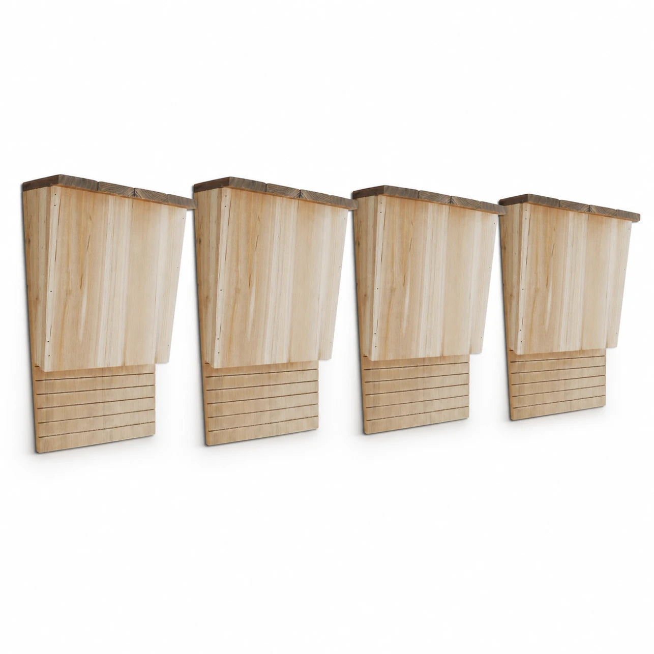 Houten vogelhuisje bruin formaat 22 × 12 × 34 cm — foto 2