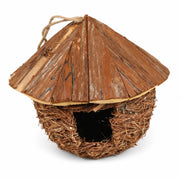 Vogelhuisje van wilg bruin formaat 28 × 28 × 28 cm — foto 2