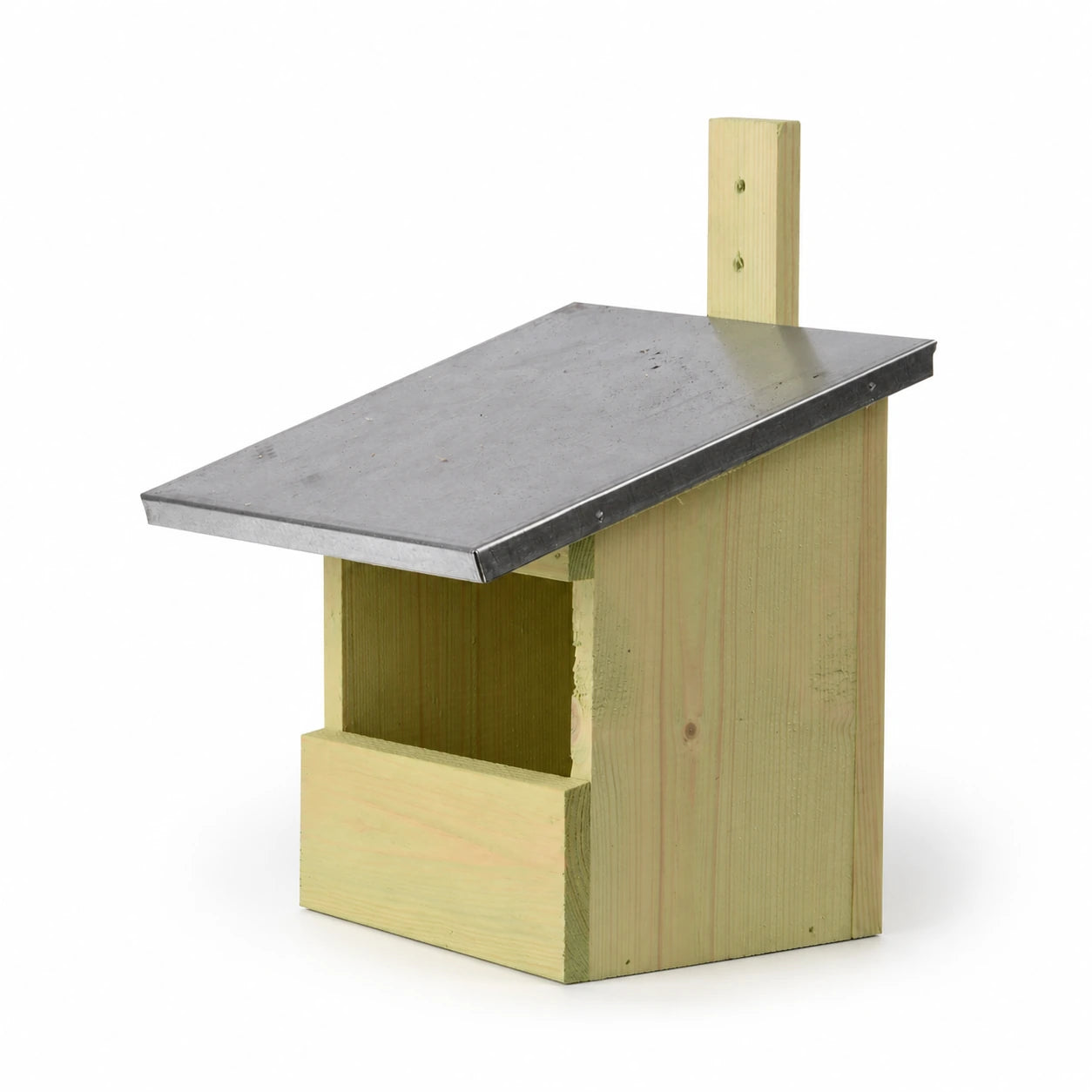 Vogelhuisje met dak metaal — foto 2