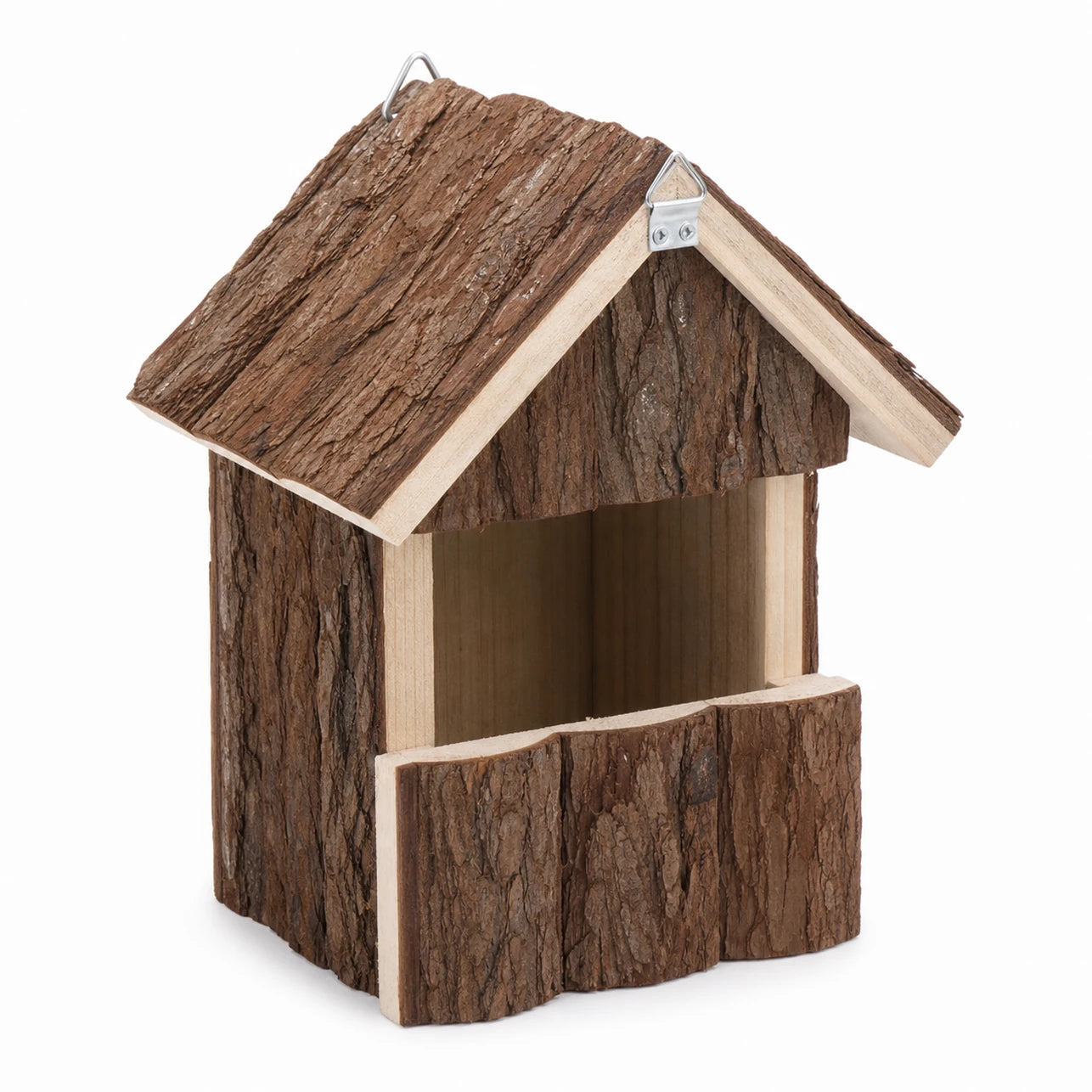 Vogelhuisje van grenen bruin formaat 30 × 40 cm — foto 2