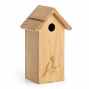 Vogelhuisje gegraveerd met ingang 32 mm — foto 2