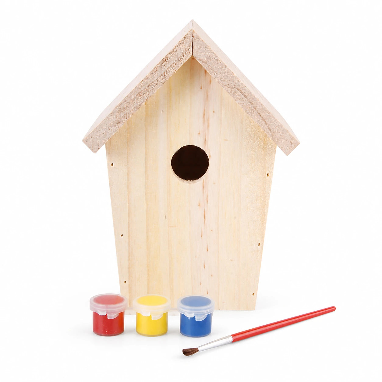 Kit vogelhuisje met paint — foto 2