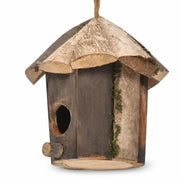 Vogelhuisje schors rustiek — foto 2