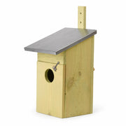 Vogelhuisje met zinken dak ingang 50 mm — foto 2