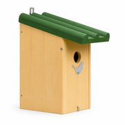 Vogelhuisje minimalistisch van hout — foto 2