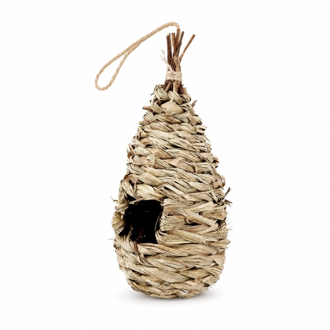 Hangend vogelhuisje van hout formaat 24 × 10,5 cm — foto 2