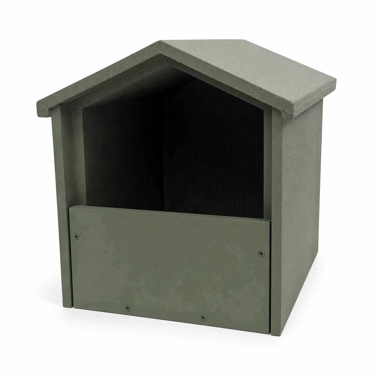 Vogelhuisje van beton met open voorkant — foto 2
