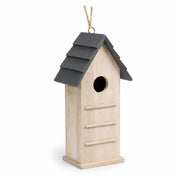 Vogelhuisje gevlochten hangend van vorm van L — foto 2