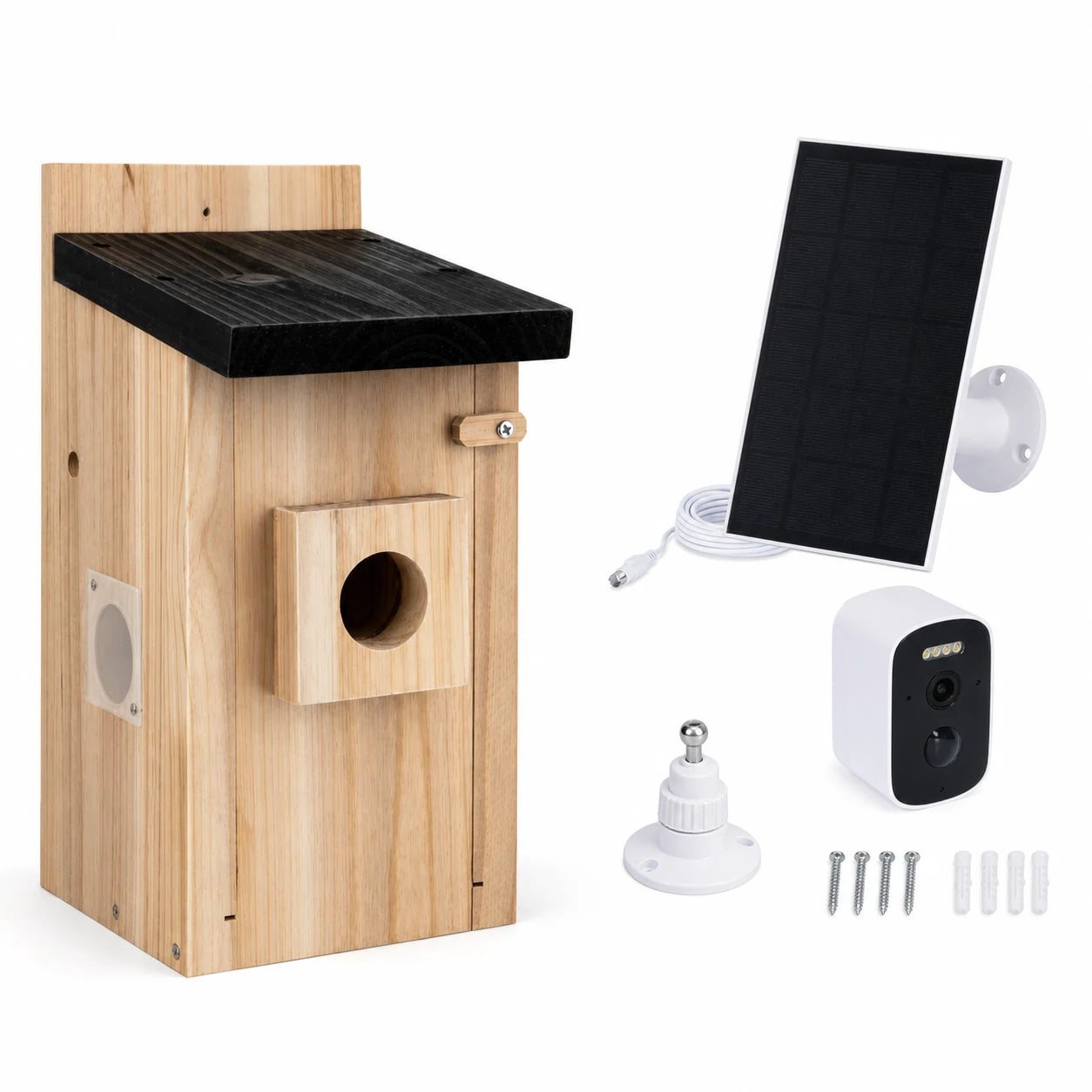Vogelhuisje verbonden met camera 5 MP — foto 2